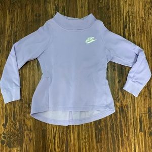 Nike Girls Ruffle back Sweatshirt | Girls Small